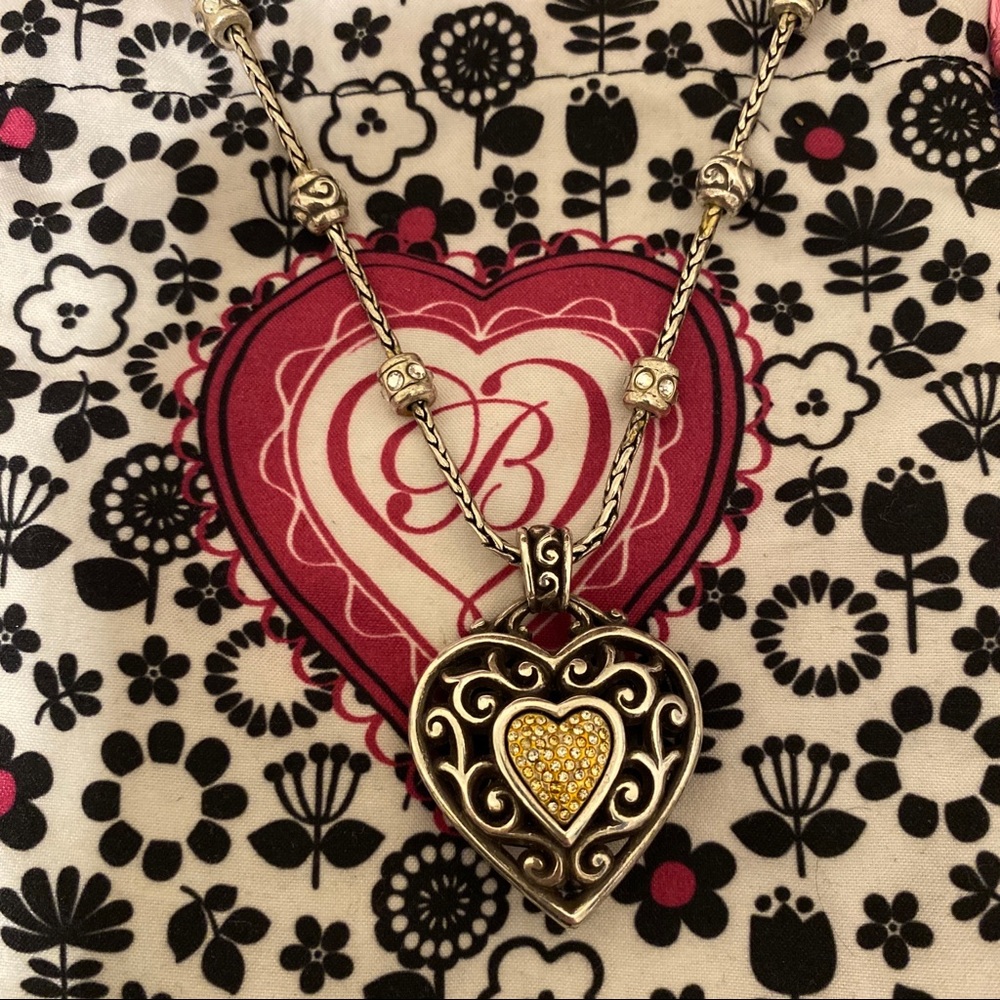 Beautiful Brighton heart necklace